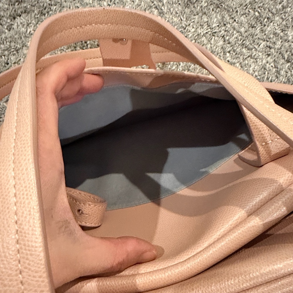 Senreve Doctor Bag in Pebbled Blush, reg size - Picture 8 of 9
